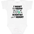 thumbnail image 3 of Inktastic I Want to Grow Up to Be a Scientist Like My Mommy Boys or Girls Baby Bodysuit, 3 of 5