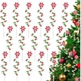 thumbnail image 1 of Xihbxyly Molino de Viento Navideño con Rayas de Caramelo de Dos Colores, Diseño de Campanas Giratorias, Ambiente Festivo Vibrante, Adorno para Árbol o Corona, Fácil de Instalar, Exhibición Festiva, J, 1 of 5