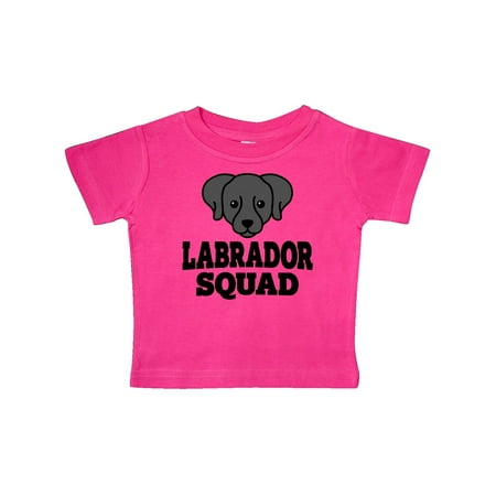 

Inktastic Dog Black Labrador Squad Gift Baby Boy or Baby Girl T-Shirt