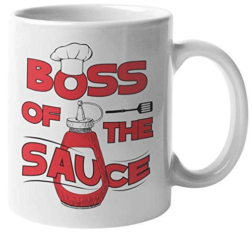 Printed Ceramic Coffee Tea Cup Gift 11oz mug Awesome Sauce 