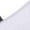 White, variant on Boy's Ankle Socks Half Cushion 6-Pack, Size Large
