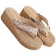 thumbnail image 2 of 1 Pair Women Sandals Bohemian Style Sandals Wedge Slippers Summer Beach Shoes, 2 of 4