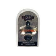 Clemson University Wall Mounted Bottle Opener by HomeWetBar