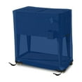 thumbnail image 4 of Cooler Cover 18 Oz Waterproof - Rolling Cart Cover 100% Weather Resistant with Air Pockets & Drawstrap for Snug Fit (32" H x 36" W x 20" D, Blue), 4 of 7