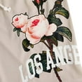 thumbnail image 5 of Mens Cargo Shorts Letter Graphic Track Shorts Drawstring Waist Summer Workout Shorts Khaki M, 5 of 6
