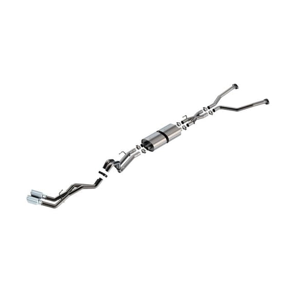 Borla 140940 ATAK Dual Exhaust for 22-24 Toyota Tundra 3.4L Crew Cab Short Bed