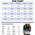 thumbnail image 3 of Garbnen Womens Shirts 3/4 Sleeve Fashion Plaid Color Block Women's Henley Tops Spring Summer Three Quarter Length Sleeve Button Women Blouses, 3 of 4