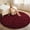 Burgundy, variant on KIXINWA Pink Round Rug for Girls Bedroom, Fluffy Circle Rug for Kids Room, 4x4 Feet Fuzzy Circular Rug, Soft Plush Area Rug for Bedroom, Non Slip Shaggy Living Room Rug, Nursery Dorm Cute Small Rug