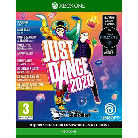 Just Dance 2020 (Xbox One) (International Edition) Just Dance 2020 (Xbox One) (International Edition) Brand : ubisoft store Weight : 0.003 ounces Be the star of your own show! Just Dance 2020 is more personalised than ever with an enhanced recommendation system Bust a move! The party never stops with Just Dance 2020 No additional accessories are required to join the fun! Just use your smartphone with the Just Dance Controller app! Gather your friends and family and Just Dance like nobody’s watching with Just Dance 2020! The #1 Music Video Game Franchise of All Time*  with over 67 million units sold**  is back this autumn. The newest  freshest Just Dance celebrates 10 years of bringing people together with 40 new hot tracks  more stunning universes and exclusive surprises for the players to discover! Join a community of more than 120 million players around the world and get ready to set the dancefloor on fire. Whether there’s something to celebrate or for no reason at all  Just Dance is there for every occasion! Fan favourite features are back in Just Dance 2020  along with 40 new hit songs for the whole family to enjoy! (Nintendo Switch  Wii  Xbox One  PS4  Google Stadia) • From chart-topping hits to family favourites  from viral internet phenomena to the latest emerging artists  there is something for everyone to have fun in Just Dance: o God Is A Woman – Ariana Grande o Skibidi – Little Big o Vodovorot – XS Project o Bangarang – Skrillex ft. Sirah o Con Calma - Daddy Yankee Ft. Snow o Bad Boy - Riton & Kah-Lo o High Hopes – Panic! At The Disco o Kill This Love – BLACKPINK o Sushi - Merk & Kremont o I like It - Cardi B  Bad Bunny & J Balvin o Policeman - Eva Simons Ft. Konshens o Rain Over Me - Pitbull Ft. Marc Anthony