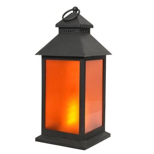 LED Flame Effect Lantern
