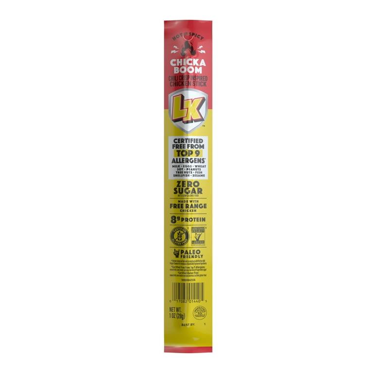 6 pack) Lorissa's Kitchen Chili Crisp Inspired Chicken Stick, 1