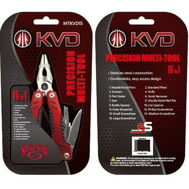 Strike King KVD Precision Multitools 15 Piece Pack