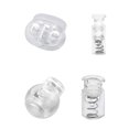 thumbnail image 1 of 120 Pcs Verrous de Cordon à Ressort Verrous à Bascule en Plastique, 1 of 5
