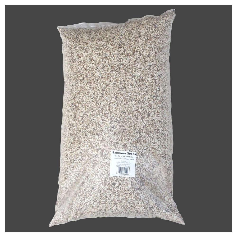 BIRD FOOD SAFFLOWER SEED 50LB