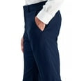 thumbnail image 3 of Perry Ellis Portfolio Mens Slim fit Dress Pants 34 / 30 Navy Blue Solid, 3 of 4