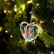 thumbnail image 5 of Innovadora decoración colgante de árbol de Navidad DIY decoración de adornos navideños 3D (muñeco de nieve en forma de corazón), 5 of 9