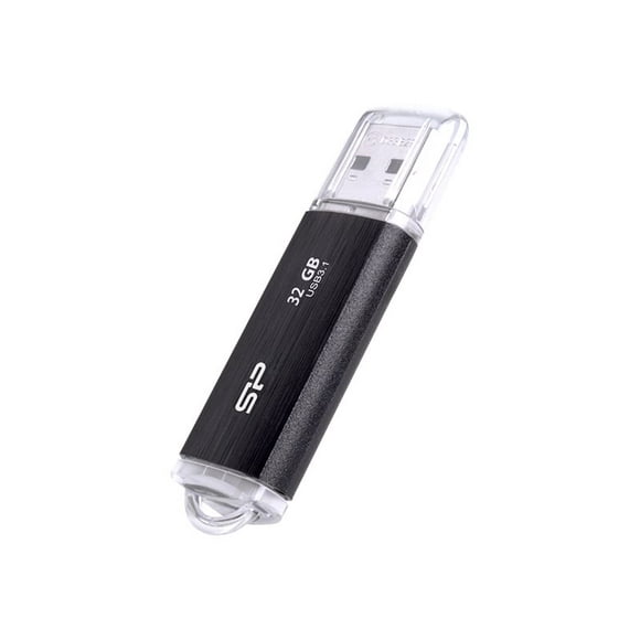 SILICON POWER Blaze B02 - Clé USB - 32 Go - USB 3.0 / USB-C - Noir