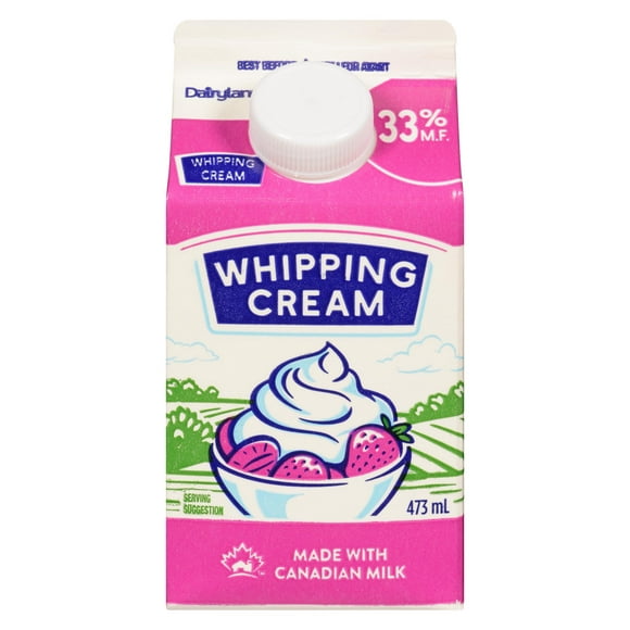 Dairyland 33% Whipping Cream, 473 mL