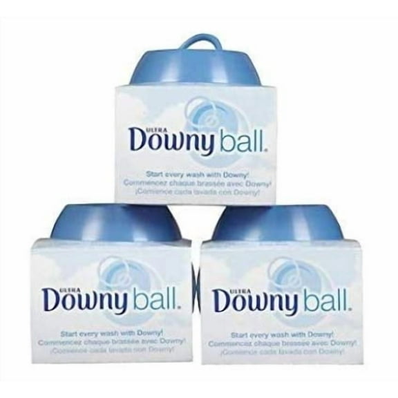Downy Liquid Fabric Softener Dispenser Ball for Laundry, 3 Count