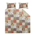 thumbnail image 4 of Greenland Home Blooming Prairie 100% Cotton Reversible Quilt and Pillow Sham Set, 2-Piece Twin/Twin XL, 4 of 6