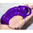 thumbnail image 5 of Ring Sizer UK Rings Size Measurement Scales Tools Ring Mandrel Ring Gauge 33pcs Rings Measurements with Finger Sizing Measuring Stick UK Sizes A-Z6 Plastic for Women & Men, 5 of 5