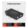 thumbnail image 3 of 4Pcs Outdoor Solar Wall Lights, Square Wireless Sconces, IP65 Waterproof with Solar Panel, 3 of 5