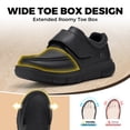 thumbnail image 3 of FitVille Extra Wide Walking Shoes for Men Leather Oxford Comfortable Dress Business Casual Shoes Sneakers, 3 of 6