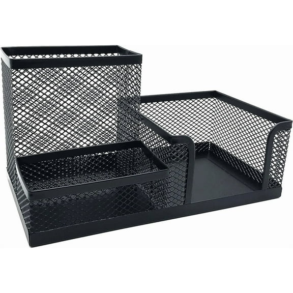 Mesh Desk Organizer,Desktop Organizer Metal Office Supplies Caddy With Pencil Ho