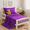 Purple, variant on 3 Piece Toddler Sheet Set – Soft Breathable Microfiber Toddler Bed Sheets and Crib Bedding for Kids – Includes Flat Sheet, Fitted Sheet & Pillowcase – Bedding Set for Boys and Girls