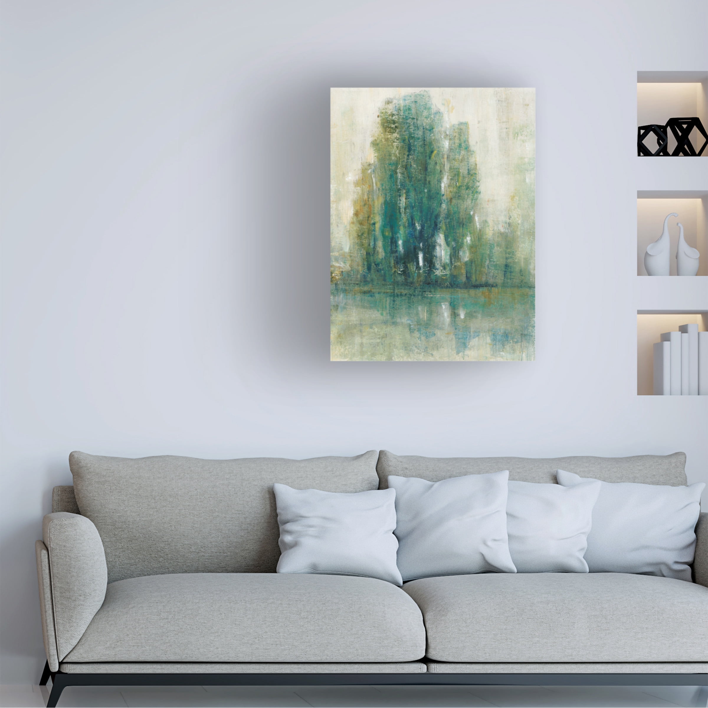Tim O Toole 'Spring Paysage I' Canvas Art