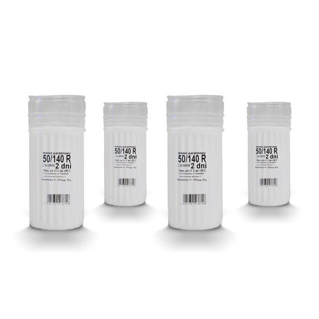 Bougie Commémorative Croix avec 5 Recharges Remplaçables / Rouge, Hauteur 7,75