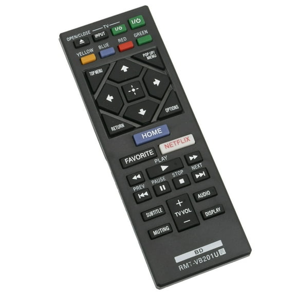Replaced Remote Fit for Blu-Ray BD Disc DVD Player UBP-X700 BDP-BX370 BDP-S1700 BDP-S3700 BDP-S6700 RMT-VB201U