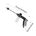 thumbnail image 3 of Powerjet Water, Power Jet High Pressure Gun, Water Blitz Pressure Washer, Water Flash for Garden Hose, TurboWasher for Garden Hose, with Accessories, Ideal for Car Washing, Garden & Patio(Grey), 3 of 7