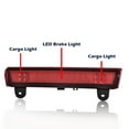 thumbnail image 2 of LED 3rd Brake Light Brake Lamp High Mount Stop Lamp Red Lens Chrome Housing, Fit for 2000-2006 Chevy Suburban 1500 2500 Tahoe/GMC Yukon/ GMC Yukon XL 1500 2500, 2 of 9