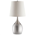 thumbnail image 2 of Set of 2 Modern Table Lamps in Silver, 2 of 2