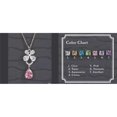 thumbnail image 1 of Silver Flower Chain With Topaz Drop Pendant, 1 of 1