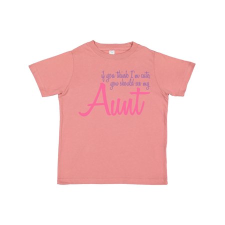 

Inktastic Cute Aunt Gift Toddler Boy or Toddler Girl T-Shirt