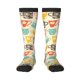 thumbnail image 1 of Balery Vintage Cup Calcetines novedosos Calcetines deportivos Calcetines hasta la rodilla Calcetines de algodón Calcetines originales y geniales, 1 of 6