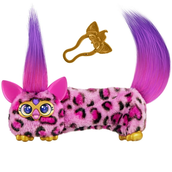 Furby DJ Furblets Kitt-Ee-Luv Mini Electronic Plush Toy for Girls & Boys, Ages 6 and up