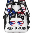thumbnail image 4 of Faith Over Fear Patriotic Christian Cross American Flag Laptop Backpacks Double Shoulder Laptop Pack Bag Daypack Back Pack Bags Rucksack Computer Bag with Side Pockets Front Zipper Pockets, 4 of 6