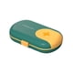 thumbnail image 2 of Cortador De Medicinas 2 en 1 caja de plástico compartimentada para medicinas soporte para vitaminas para viajes (verde) Likrtyny Cuidado Belleza, 2 of 7