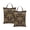 2PCS, variant on Boho Animal Goat Skull Travel Dirty Laundry Bag 1 PC , Portable Hanging Storage Bag for Gym Camping Beach Business Trips