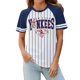 thumbnail image 2 of Camiseta de béisbol Talovee para mujer, manga corta, casual, 2 of 3