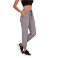 thumbnail image 3 of Women's Joggers Pants Tapered Running Sweatpants with Pockets and Drawstring for Lounge, Jogging, Leisure, Running, Hiking, Sports, 3 of 9