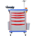 thumbnail image 4 of Carro Rojo De Emergencia Paro Abs Aluminio 5 Cajones, 4 of 8