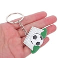 thumbnail image 4 of BESTYASH 2Ud Llaveros Futbolísticos De Inoxidable Para Colgar En O Llaves, 4 of 7