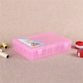 thumbnail image 6 of SIEYIO Clear Thread Box 42 Spools Storage Case Sewing Thread Organizers for Small Large Thread Spools Sewing Storage Accessory, 6 of 13