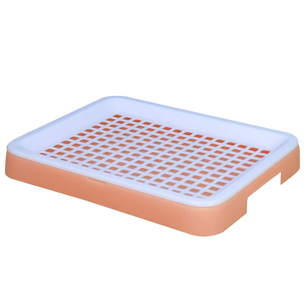 PHONIUSER Rabbit Litter Box with Grate Guinea Pig Litter Pan for Cage