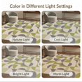 thumbnail image 7 of ODIKA 3'x5' Washable Area Rug Green Gray Geometric Elegance Modern Twist Contemporary Art Inspired for Hallway, Laundry Room, Non-Slip, Flatweave, Easy Care, 7 of 7
