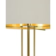 thumbnail image 4 of Polished Brass Clear Winsland Brass Table Lamp, 4 of 4